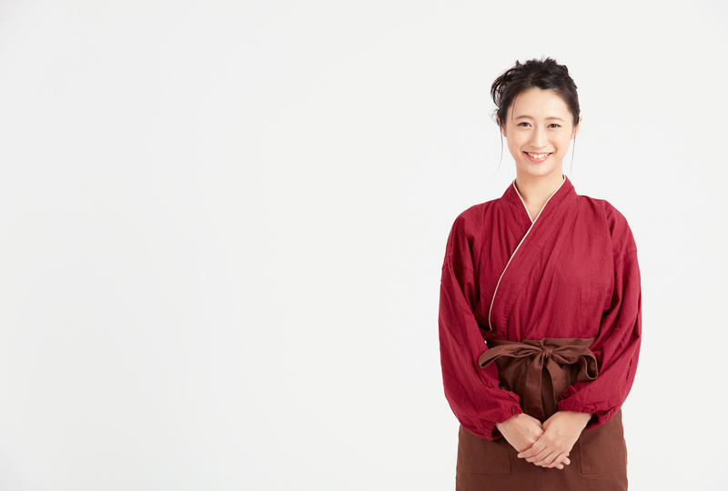 女性店員