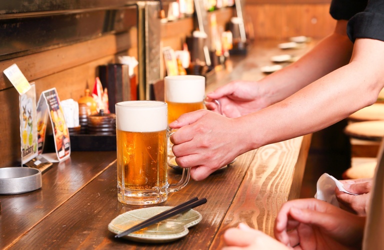 お一人様でも気軽に利用できるカウンター席がございます | 太田の居酒屋なら唐揚げが美味しい居酒屋 なごみ